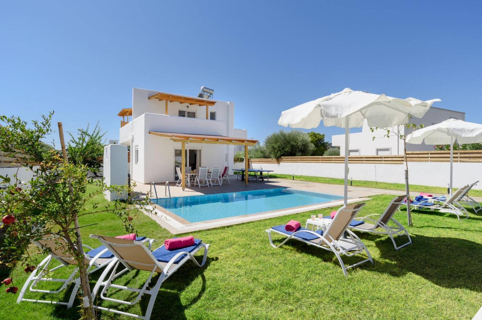 Rhodian Dunes Villas With Private Pool Kiotari Exterior photo