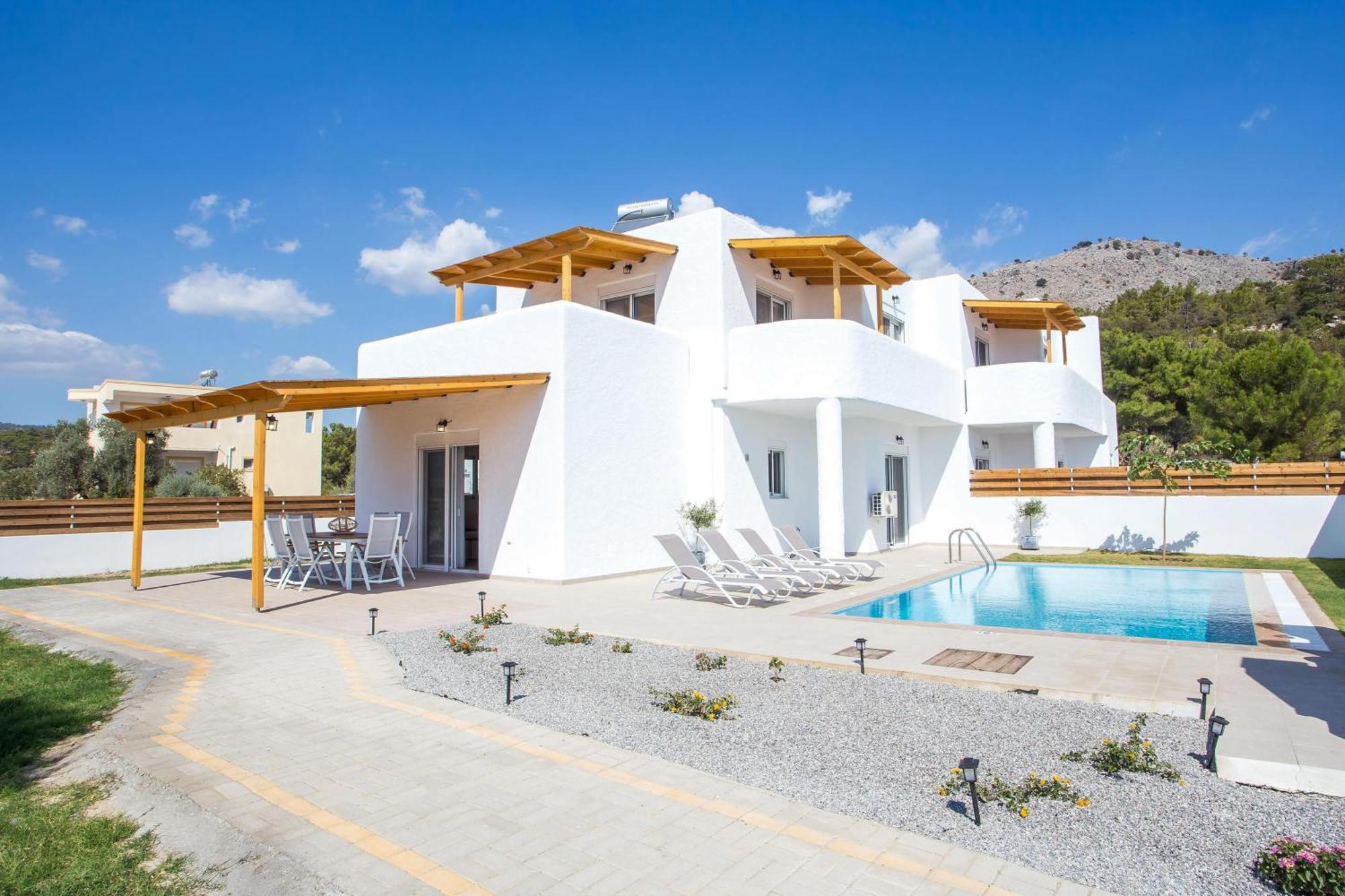 Rhodian Dunes Villas With Private Pool Kiotari Exterior photo