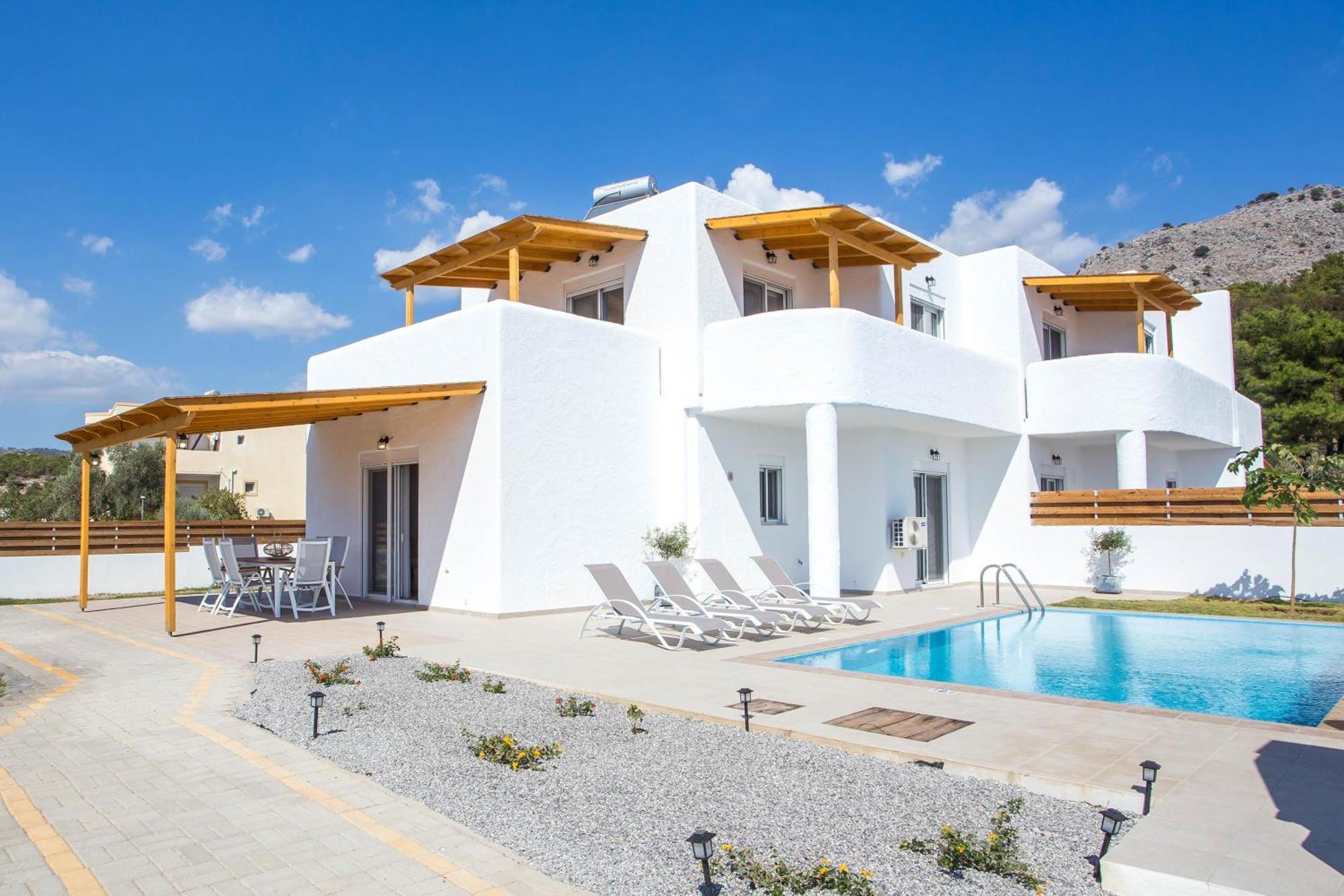 Rhodian Dunes Villas With Private Pool Kiotari Exterior photo